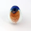 Memorial Glass Blue Tit