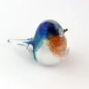 Memorial Glass Blue Tit